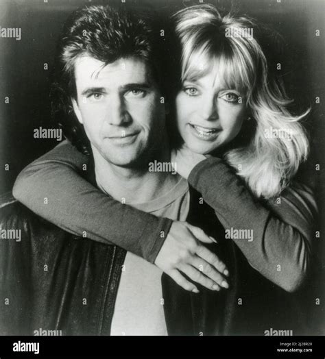 american actor mel gibson and actress goldie hawn in the movie bird on a wire usa 1990 stock