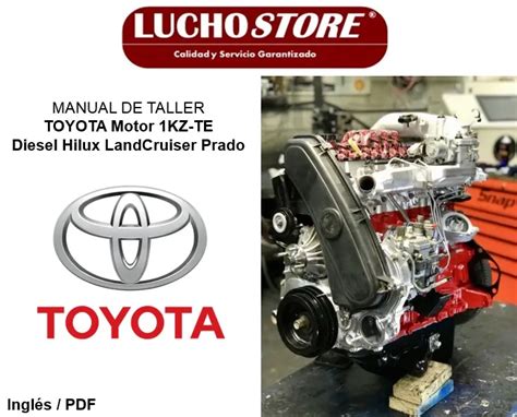 Manual De Taller Toyota 1kz Te Motor Hilux Landcruiser Prado Hiace