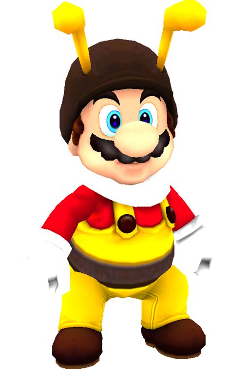 Filesmg Asset Model Bee Mariopng Super Mario Wiki The Mario