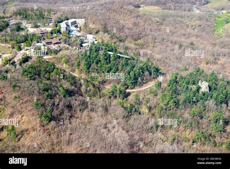 Aerial Photograph Of House On The Rock A Tourist Attraction Near