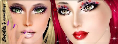 Big Set Of Eyelashes Few Collections For Sims 3