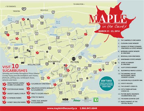 Maple Trees In Canada Map United States Map