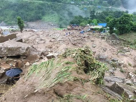 11 Bodies Found 20 Still Missing In Sindhupalchowk Landslide Review Nepal News