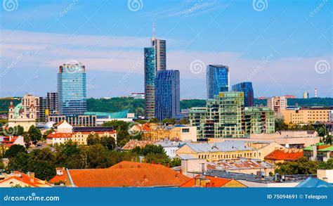 Lithuania City Of Vilnius Stock Image Image Of Summer 75094691