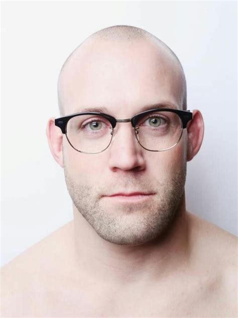 best glasses shape for bald guys domonique baines