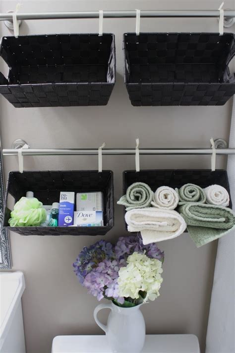 30 Diy Storage Ideas To Organize Your Bathroom Architecture And Design