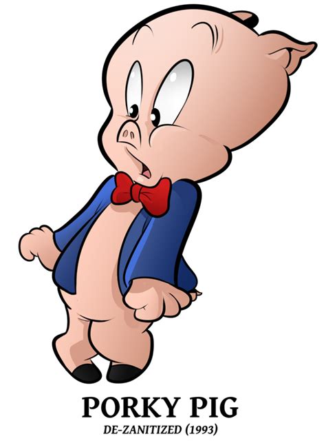 Animaniacs Cameo Porky Pig By Boscoloandrea Classic Cartoon