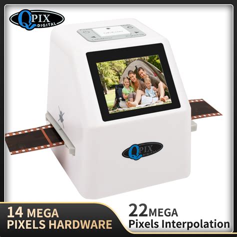Qpix 22 Mp 35mm Portable Film Scanners 135 110 126kpk Super 8 Negative