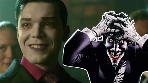 Gotham Season 5 First Look At The Birth Of The Joker