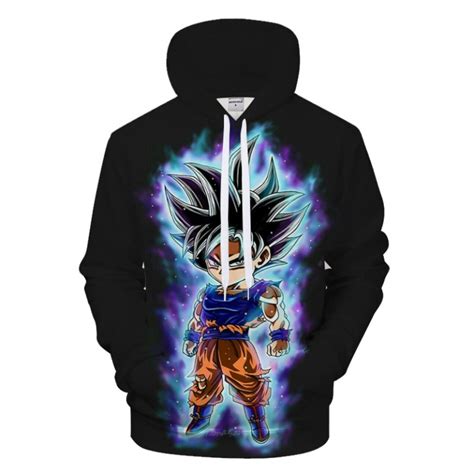 Goku Ultra Instinct Dbz Style Hoodie Dbz Shop