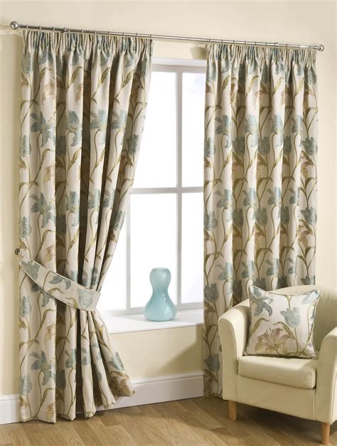 Fragrance Lined Curtains Aqua Free Uk Delivery Terrys Fabrics