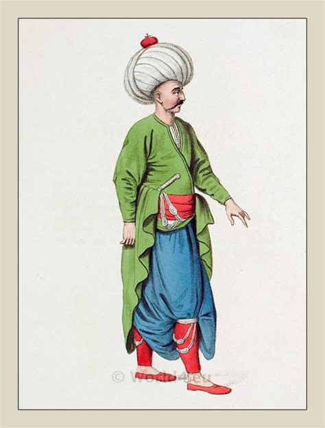 An Inferior Officer Of The Janissaries Ottoman Empire