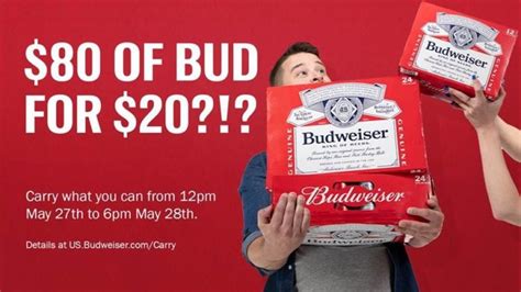 Budweiser $20 Rebate