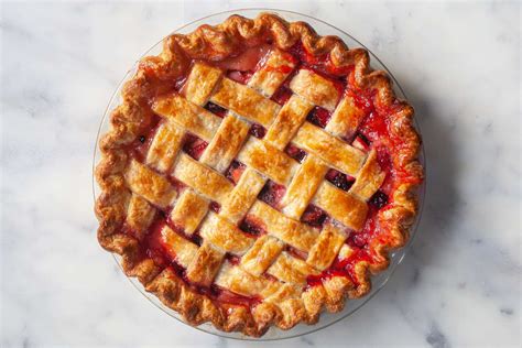 How To Make A Lattice Top For A Pie Crust Recipe With Video