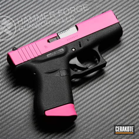 Glock 43 Finished In Prison Pink Cerakote