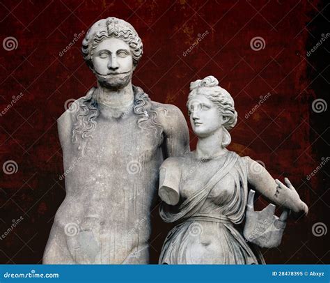 Ancient Sculpture Editorial Image Image Of Couple Romance 28478395