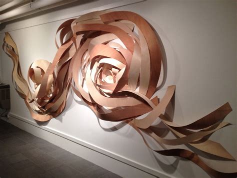 Wood Veneer Installation With Images Art Accessories Sculpture
