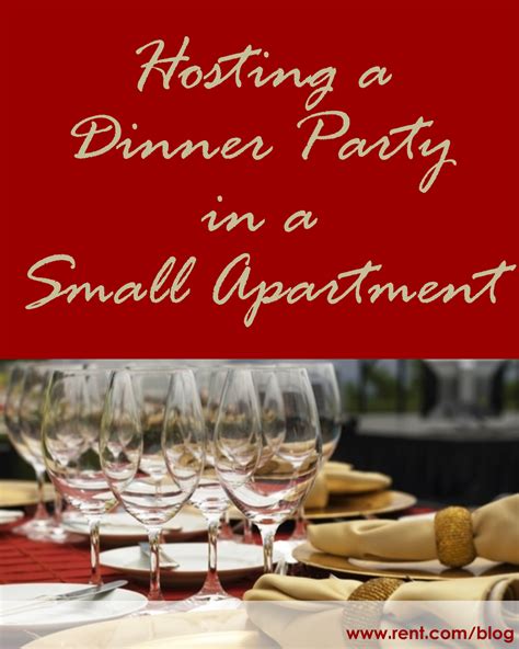 We've rounded up the ultimate list of engagement party ideas and themes that will seriously wow your guests. Hosting a Dinner Party in a Small Apartment | Tiny spaces ...