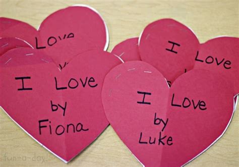 Preschool Valentine Activities I Love Book Making Fun A Day