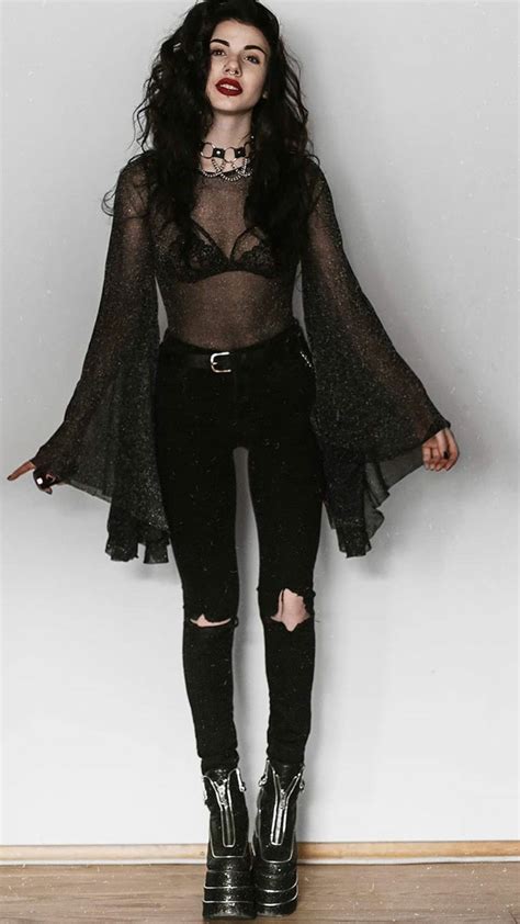 Grunge Outfits Punk Outfits Fall Outfits Fashion Outfits Womens Fashion Alt Summer Outfits