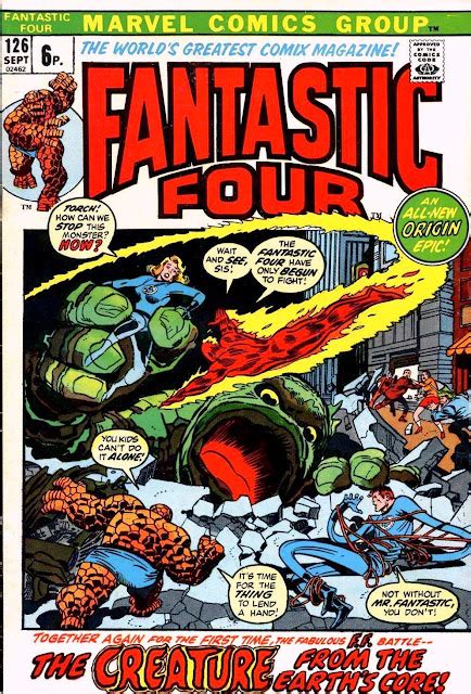 Crivens Comics And Stuff Crivens Classic Comic Covers Fantastic Four