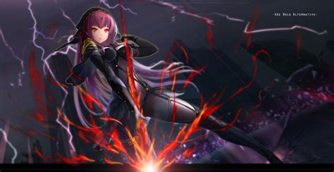 Anime Girls Anime Scáthachfategrand Order Scathach Fategrand