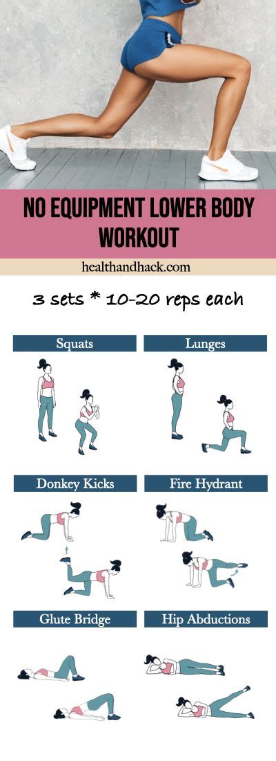 Leg Exercises Without Weights
