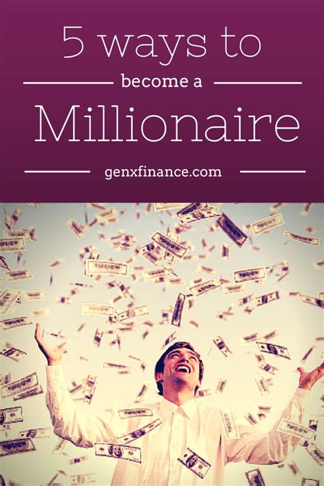 How To Become A Millionaire The Top Tips Gen X Finance
