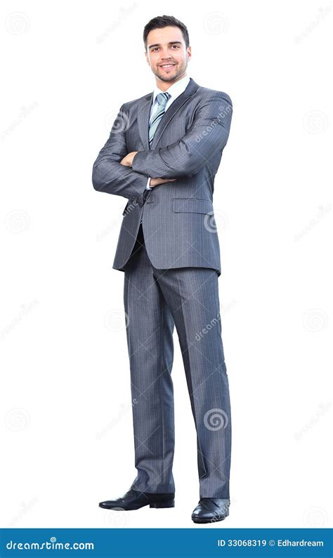 Portrait Of Young Happy Smiling Cheerful Business Man Stock Image