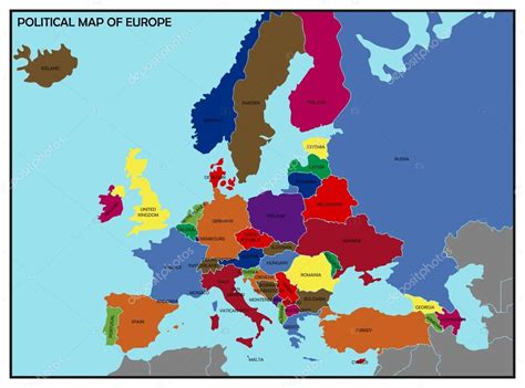 Mappa Politica Europa