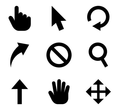 Cursor Icon Vector 393631 Free Icons Library