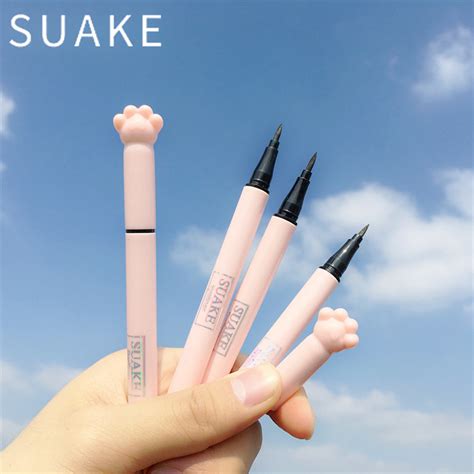 Suake 1pcs Black Liquid Eyeliner Makeup Pen Waterproof Long Lasting