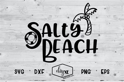 Salty Beach Graphic By Sheryl Holst · Creative Fabrica