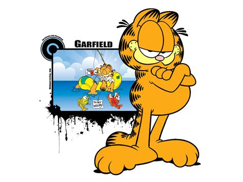 Garfield Cartoon Free Desktop Background Wallpaper Anime Wallpaper