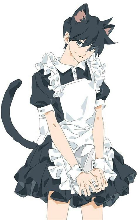 Anime Cat Boy Neko Boy Anime Neko Anime Boys Maid Outfit Anime