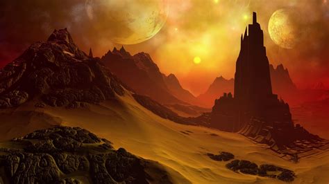 Desert Alien Planet Dark Ambience Sci Fi Music For Reading And