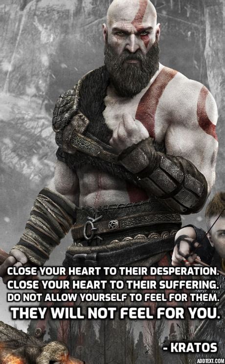 Kratos Quotes God Of War 4 Bazaarstory