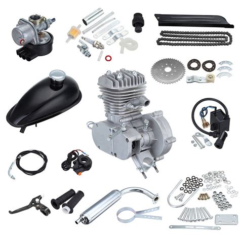 2 stroke bicycle engine kits for your motorized bicycle. 80cc 2-stroke Air Cooling Motorized Bicycle Bike Petrol ...