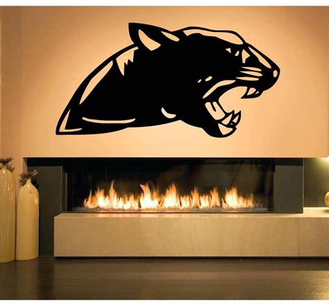 Panther Wall Decal Panther Wall Sticker Panther Wall Decor Etsy