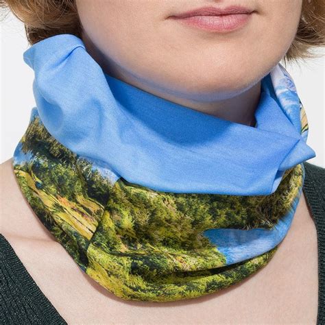 Customise Neck Scarf And Tube Printed Neck Warmer Tube Scarf Snood