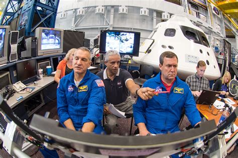 Astronauts Practice Launching In Nasas New Orion Spacecraft