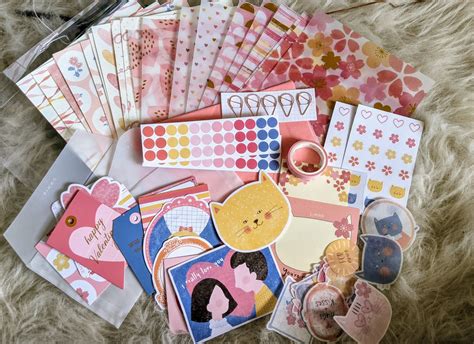 107 Pieces Of Kawaii Japanese Stickers And Papers Colorful Etsy