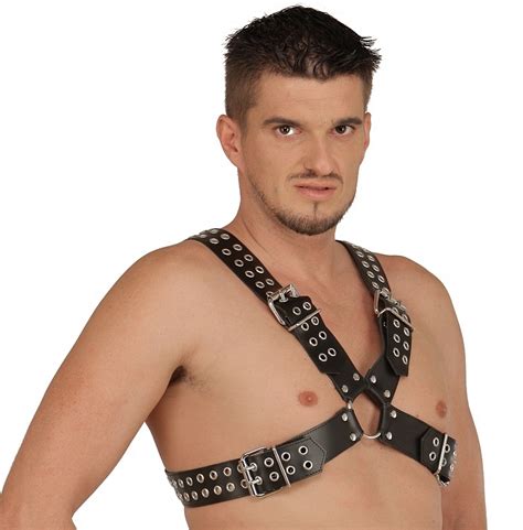 Ledapol Product 5516 Leder Herren Brust Harness