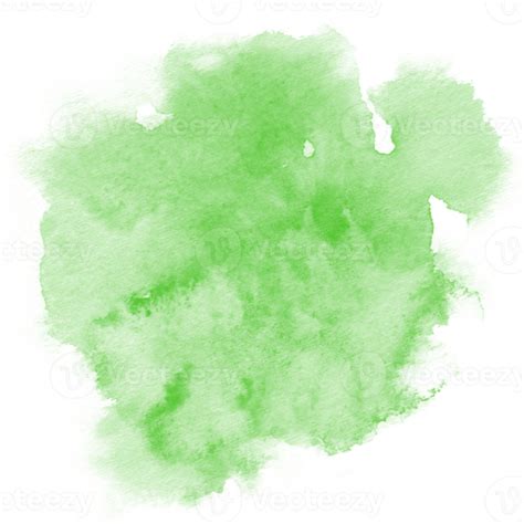 Green Splash Watercolor Paint 11963222 Png