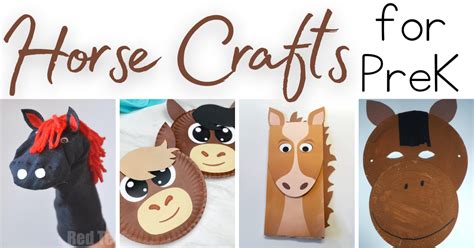 13 Adorable Horse Crafts For Preschoolers