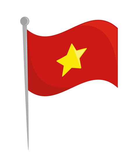 Bandera De Vietnam 4229664 Vector En Vecteezy