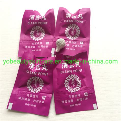 Natural Chinese Herbs Clean Point Beautiful Life Tampon Detox
