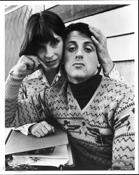 I was aware of the possibility of adrian (at one point) being in it and dying (on screen), but my being in the movie or not. Rocky and Adrian - Rocky and Adrian Balboa Photo (39442033 ...