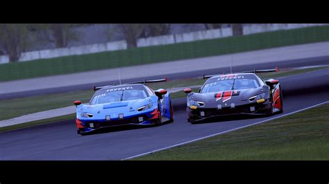 Two Ferraris 296 GT3 Battle Misano Assetto Corsa Competizione YouTube