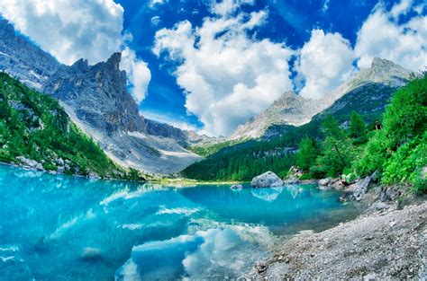 Sorapiss Lake Dolomites Italy